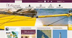 Desktop Screenshot of estuaire-gironde.fr