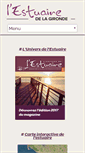 Mobile Screenshot of estuaire-gironde.fr